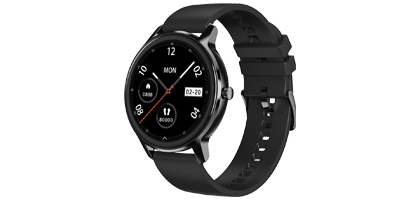 SmartWatch TechPad Sw Pro, IP67, monitor cardíaco, Compatible con IOS y  Android. Color Negro.