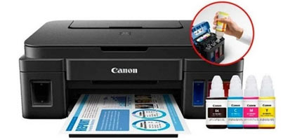 Impresora Multifunción Canon Pixma G2110, con Sistema de tinta continua y  escaner — Compupel