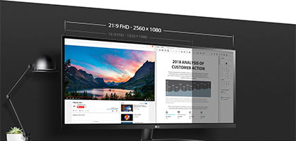 Monitor LED LG 29WP500 de 29