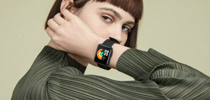 Smartwatch Xiaomi Mi Watch Lite compatible con iOS y Android, Bluetooth  5.0. Color Negro.