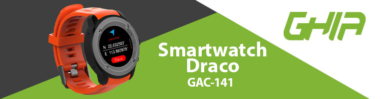 Smartwatch GHIA Draco con Pantalla de 1.3\