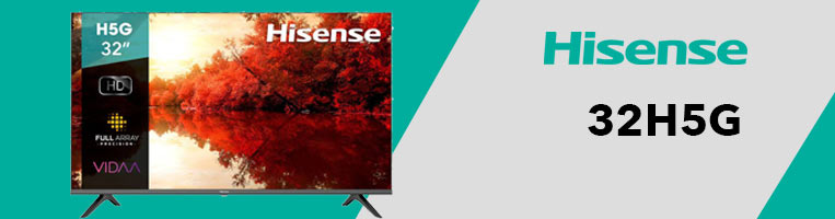 Televisores : Televisor Hisense Pantalla 32 pulgadas Smart HD 32H5G