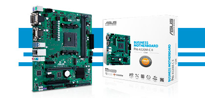 ASUS Pro A520M-C II/CSM Micro-ATX AM4 Motherboard