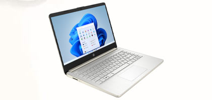Laptop HP 14-dq2502: Procesador Intel Core i3 1115G4 (hasta 4.1