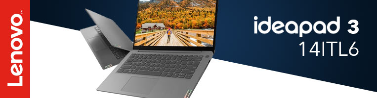 Laptop Lenovo IdeaPad 3 14ITL6: Procesador Intel Core i7 1165G7