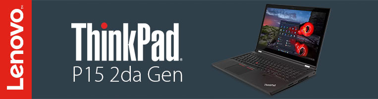 Workstation Lenovo ThinkPad P15 Gen 2: Procesador Intel Core i7
