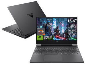 Laptop HP Victus Gaming 15:
Procesador AMD Ryzen 7 7445H (hasta 4.7 Ghz),
Memoria de 16GB DDR5,
SSD de 512GB,
Pantalla de 15.6" LED Full HD (1920 x 1080), 144Hz,
Video GeForce RTX 4050,
S.O. Windows 11 Home. (Teclado en Inglés) Laptop HP Victus Gaming 15:
Procesador AMD Ryzen 7 7445H (hasta 4.7 Ghz),
Memoria de 16GB DDR5,
SSD de 512GB,
Pantalla de 15.6" LED Full HD (1920 x 1080), 144Hz,
Video GeForce RTX 4050,
S.O. Windows 11 Home. (Teclado en Inglés)