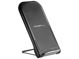 Cargador Inalámbrico Argomtech ARG-AC-0140BK de 10W, Micro-USB. Color Negro.