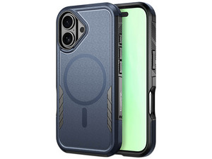 Funda Baseline Fortress para iPhone 17, Compatible con MagSafe. Color Azul.
