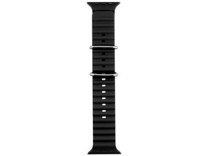 Correa Echelon ComfyFit de Silicon para Apple Watch, Compatible con la Serie 9, 10 y SE Gen 3, Color Negro.