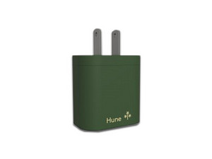 Cargador de pared HUNE Huron AT-ACC-WA-061BOS de 2 Puertos USB, 1A. Color Verde (No incluye cable)