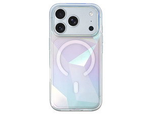 Funda Prodigee Geo Mag para iPhone 17 Pro Max. Color Transparente.