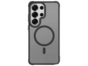 Funda Prodigee Formula Mag para Samsung S26 Ultra, Soporte, Compatible con Carga Inalámbrica, Color Negro Transparente.