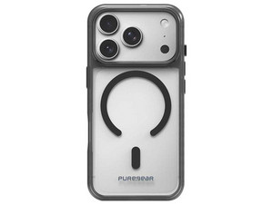 Funda PullGear Slimshell Plus Mag para iPhone 17 Pro, Compatible con MagSafe. Color Transparente Gris.