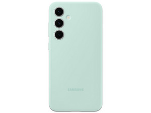 Funda Protectora Samsung para Galaxy S24 FE, De Silicona. Color Verde.