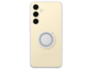 Funda Protectora Samsung Clear Gadget para Galaxy S24+, Con Aro Soporte. Color Transparente.