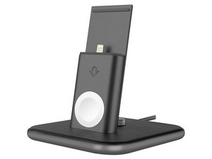 Cargador Dual Twelve South HiRise Duet, para iPhone y Apple Watch.