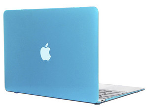 Cubierta protectora Prodigee para MacBook de 12" modelos A1534. Color Aqua.