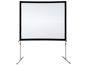 Pantalla de Proyección REDLEAF FastFold Front PPF150F de 150" (90"x120"), Formato 229x305 cm, con Patas en T y Maleta Suave.