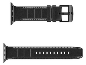 Correa de Piel MyBat RAPWH40BAN251, Compatible con AppleWatch de 42mm. Color Negro.