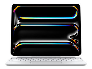 Teclado Apple Magic Keyboard para iPad Pro de 13" M4, (Versión en Español Latinoamerica). Color Blanco