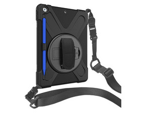 Funda Protectora Brobotix para iPad de 10.2". Color Negro.