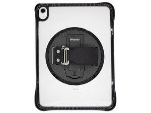 Funda De Cristal BRobotix para iPad A16 2025 con Giro y Correa. Color Negro.