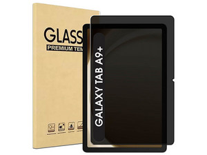 Filtro de Privacidad BRobotix para Samsung Galaxy A9+, Color Negro Traslucido.