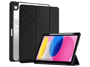 Funda BRobotix Tipo Folio para iPad A16 de 11", Color Negro.
