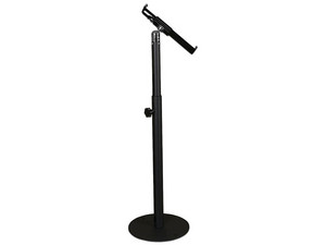 Soporte de Piso BRobotix para Tablet de 9" a 14", Antirrobo, Ángulo Ajustable. Color Negro.