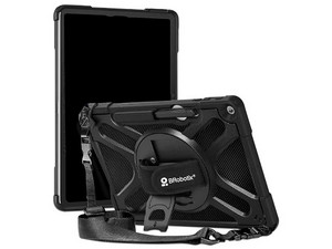 Funda de Uso Rudo BRobotix 406948 Compatible con Surface Pro 12 con Giro 360 Grados, Protección Reforzada, Diseño Ergonómico, Color Negro.