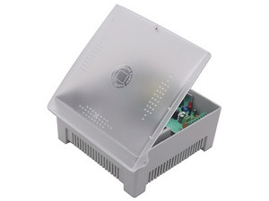 Fuente de poder Epcom PS12DC4P con Gabinete de 4 Salidas de 11 - 15 Vcd, 5A, Voltaje de Entrada: 96 - 264 Vca. Color Gris