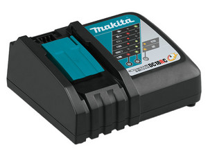 Cargador rápido Makita DC18RC para Batería de Litio de 18V.