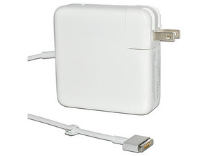 Cargador Para Macbook POWE ADA-F03-PW de 60W, 16.5V y 3.65A, MagSaf 2 tipo T. Color Blanco.