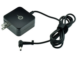 Cargador Para Laptop POWE ADAP013 de 45W, 19V y 2.37A, Punta delgada 4mm x 1.35mm. Color Negro.