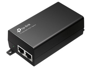 Inyector PoE TP-Link TL-POE160S, 2 Puertos Gigabit, IEEE 802.3af/at, 30W.