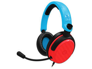 Audífonos Gamer 4Gamers C6-100BLU-RED-4G, Respuesta de Frecuencia 20hz - 20kHz, 3.5mm, Color Azul.