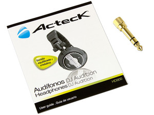 Aud fonos Acteck Dj Audition HD900 MUAA 013