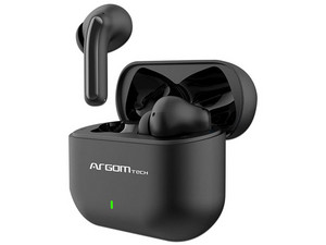 Auriculares Bluetooth Inalámbricos Agatige - Cancelación De Ruido, Gancho Para La Oreja, Hasta 3 Horas De Música, Color Negro