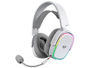 Audífonos Gamer Inalámbricos Balam Rush Aeon HS999, 7.1 canales, Bluetooth 5.0, 3.5mm. Color Blanco.