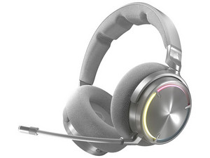 Audífonos, Corsair, Virtuoso Max Wireless, Color Plata, Micrófono Compatible con PC, Mac, PS5.