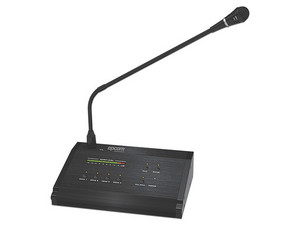 Micrófono a Distancia Epcom SF-4012 de 4 Zonas para Sistema de Voceo.