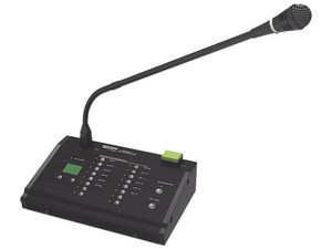 Micrófono Epcom SF-6200RM, 16 Zonas, Soporta hasta 32 Pzas en Cascada, Color Negro.