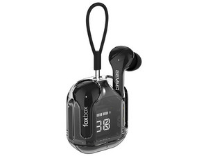 Audífonos Inalámbricos FoxBox Gemma 8700-0011 TWS, Indicador de Batería, Bluetooth 5.1. Color Negro.