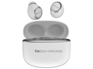 Audífonos Inalámbricos FoxBox Immerse 8700-0013 TWS, Cancelación de Ruido, Bluetooth 5.3. Color Blanco.