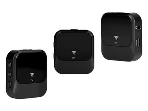 Kit de 2 Micrófonos y 1 Receptor Inalámbricos Game Factor MCL650, USB-C. Color Negro.