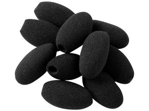 Funda de Espuma Jabra para Micrófonos GN 2000 Series, 10 piezas. Color Negro.