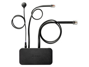 Adaptador Jabra LINK 14201-35 para teléfonos Avaya. Color Negro.