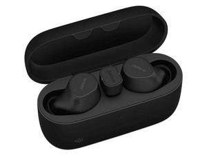 Audífonos Inalámbricos Jabra Evolve2 Buds con Micrófono y Estuche de Carga, Respuesta de Frecuencia 20-20000Hz, Bluetooth 5.2, Color Negro.