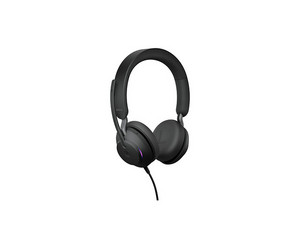 Audífonos Jabra Evolve2 40 SE Alámbricos con USB A y USB C, Color Negro.
